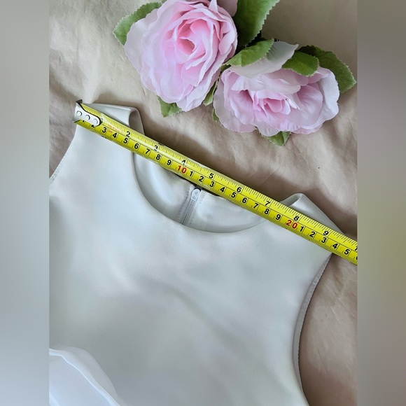 US Angels White Satin Pink Flower Girl Tulle Petal Party Formal Dress 6X 6 - Picture 12 of 17